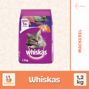 Makanan Kucing ( Freshpack ) – Whiskas Mackerel – 1,2 Kg