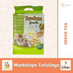Pasir Kucing – Markotops Tofusoya Green Tea – 7 Liter