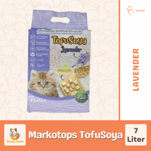 Pasir Kucing – Markotops Tofusoya Lavender – 7 Liter