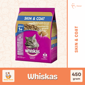 Makanan (Freshpack) – Whiskas Adult Skin & Coat 450 gr