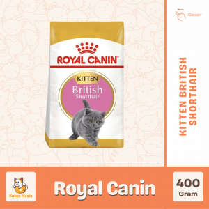 Makanan (Freshpack) – Royal Canin Kitten British Shorthair 400 gr