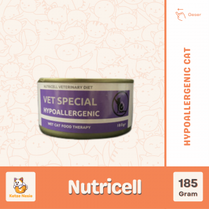 Makanan (Kaleng) – Nutricell Hypoallergenic Cat 185 gr