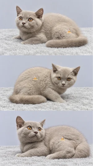 Ibon – Kucing British Short Hair 3 Bulan Jantan
