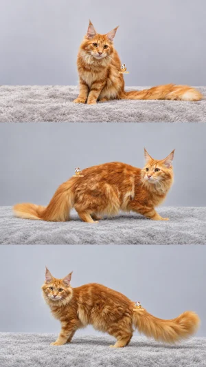 Izzy – Kucing Mainecoon Jantan 6 Bulan