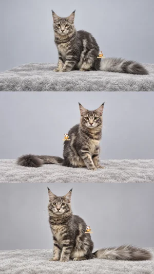 Itsuki – Kucing Mainecoon Jantan 6 Bulan