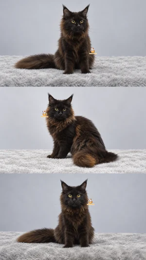 Ichika – Kucing Mainecoon Betina 6 Bulan